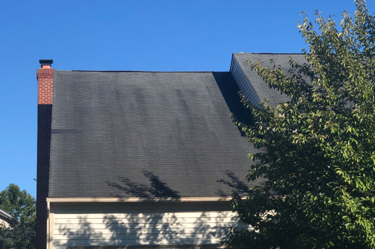 Photo of Roof with Black Stains